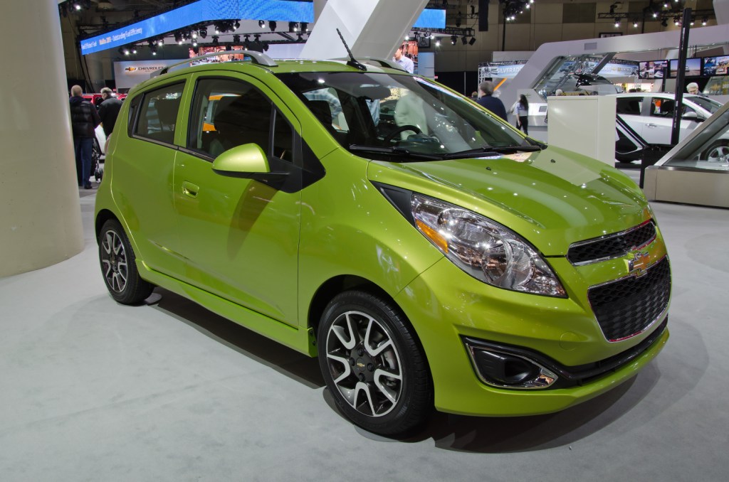 The Chevy Spark is a new car that cost under $20,000