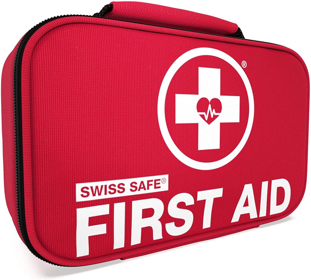 A picture of the Swiss Safe First Aid Kit