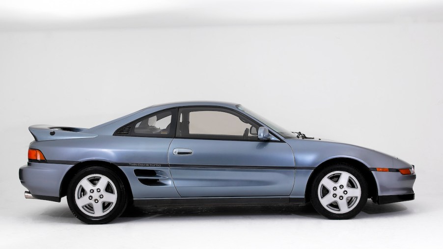 A 1992 Toyota MR2 at the National Motor Museum