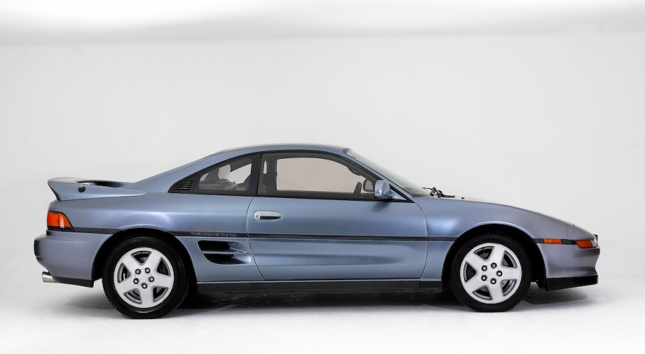 A 1992 Toyota MR2 at the National Motor Museum