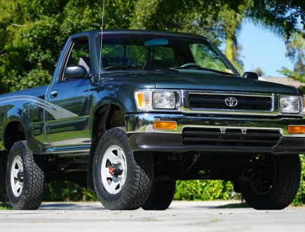 Incredibly Low Mileage 1993 Toyota Pickup Truck Could Be a Gold Mine