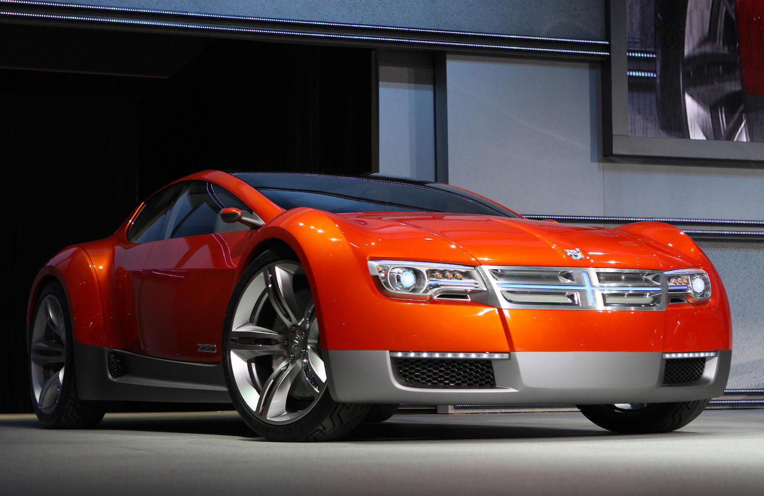 This 2008 Dodge Zeo electric concept car may be a preview of Dodge's eMuscle supercar | STAN HONDA/AFP via Getty Images