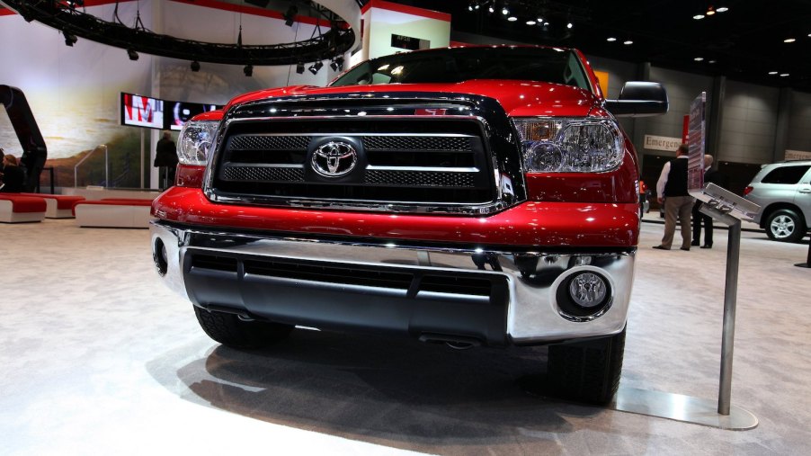 This 2022 Ram 1500 TRX dethroned this Toyota Tundra TRD Supercharged as the quickest pickup truck.