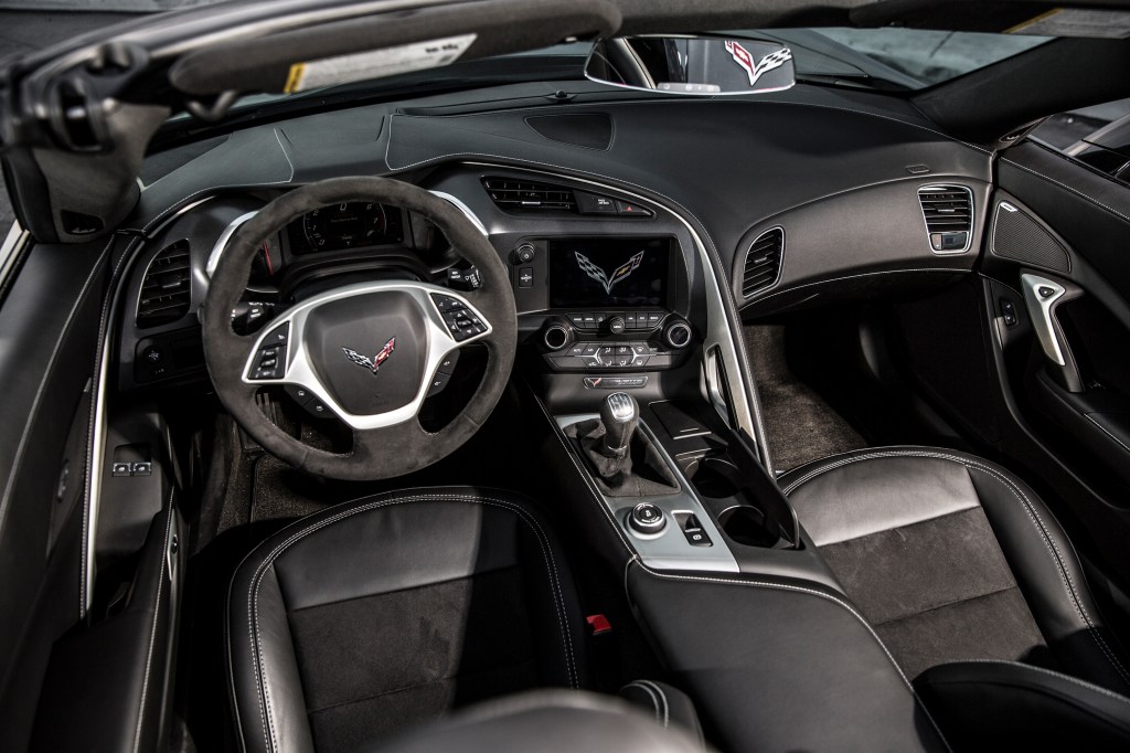 2016 Chevrolet Corvette Stingray convertible interior