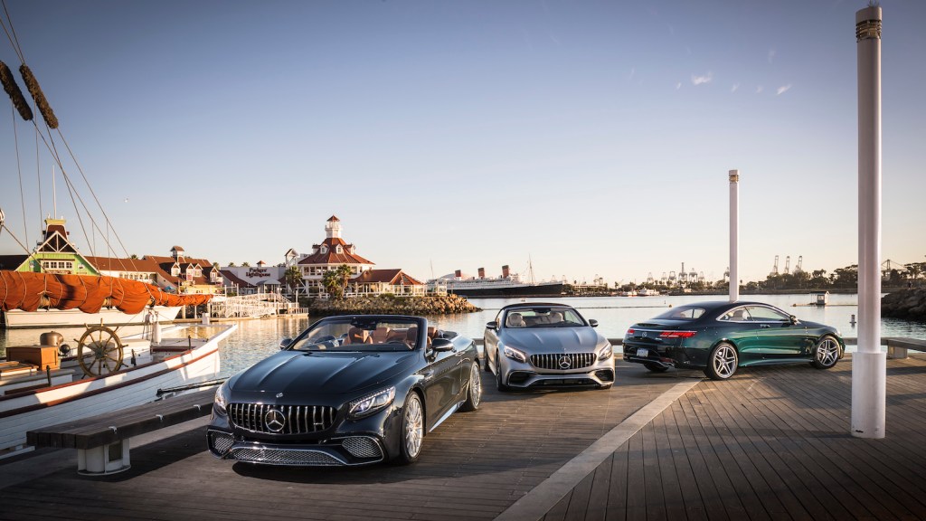 Mercedes discontinued cars like these 2018 Mercedes-Benz S560 coupe and cabriolet | Mercedes-Benz