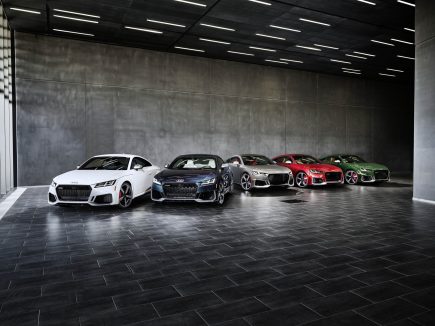 Audi TT RS Says ‘so Long, Farewell’ With 2022 Heritage Edition