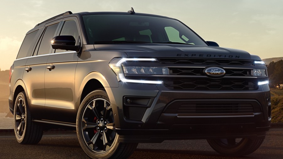2022 Ford Expedition on the road