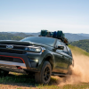 The 2023 Ford Expedition Timberline off-roading