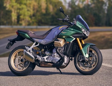 The 2022 Moto Guzzi V100 Mandello Is Ready to Tour the Road