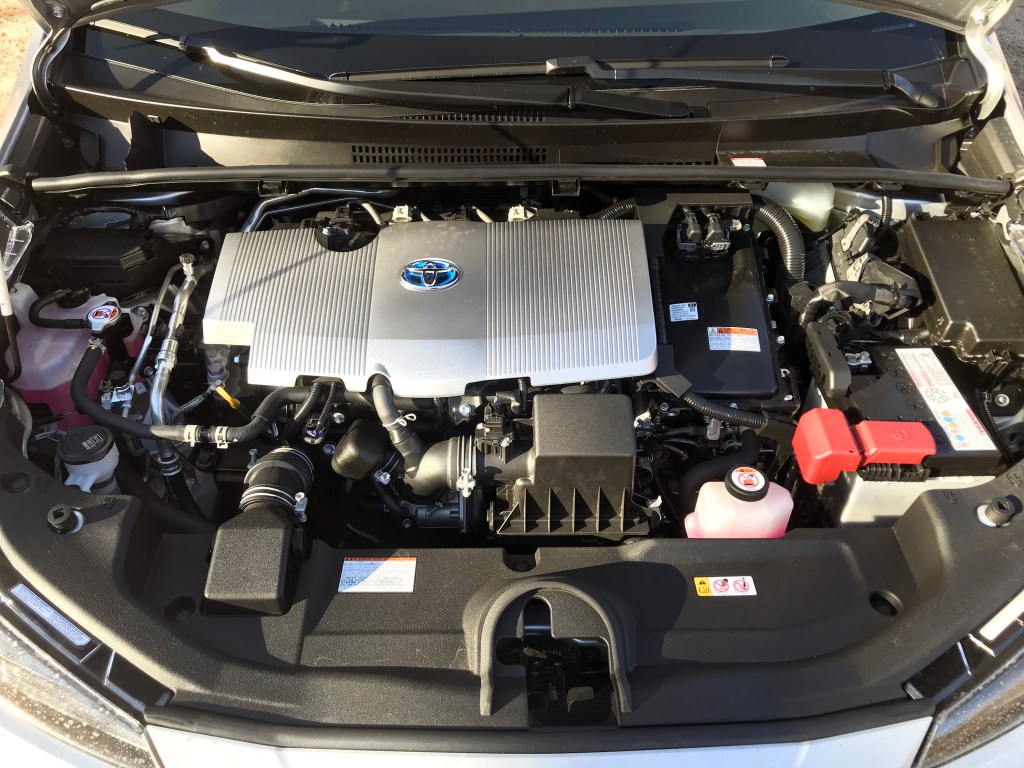 2022 Toyota Prius Nightshade Edition engine