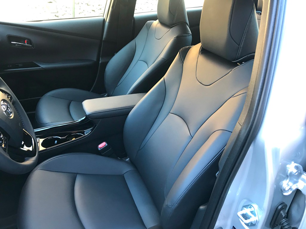 2022 Toyota Prius Nightshade Edition front seat