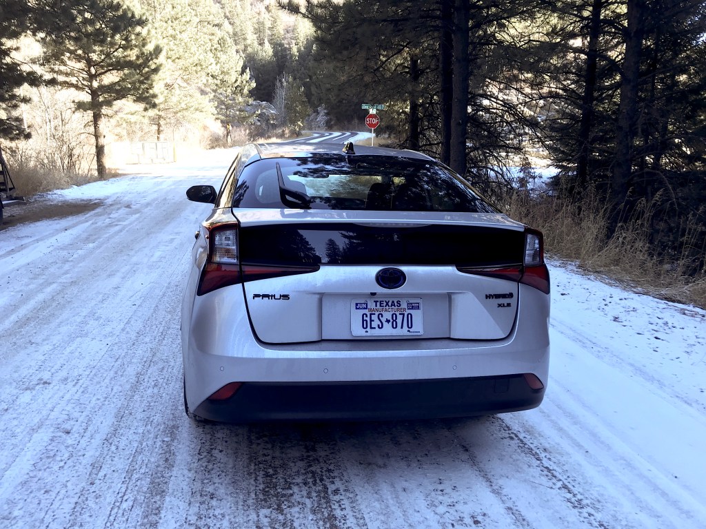 2022 Toyota Prius Nightshade Edition rear shot