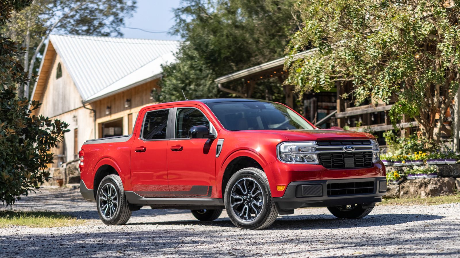 2022 Ford Maverick Looks Pretty Stellar In Race Red