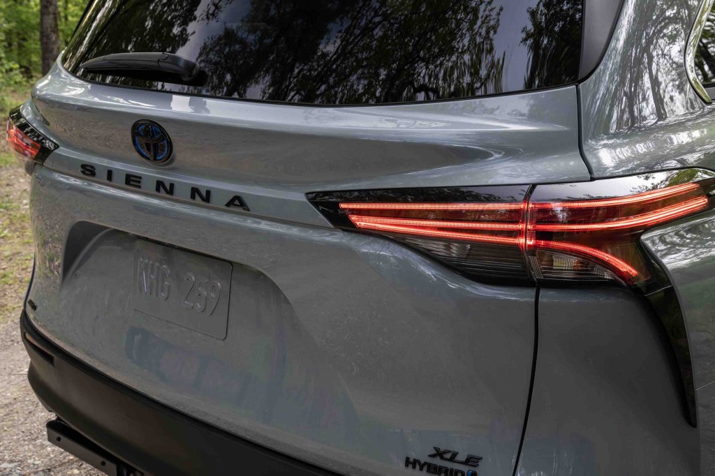 2022 Toyota Sienna Woodland Edition rear badges