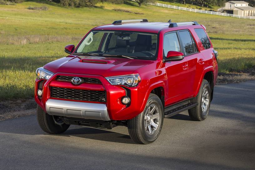 The 2022 Toyota 4Runner, an SUV that can fit your bicycle inside.