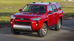 The 2022 Toyota 4Runner on the road