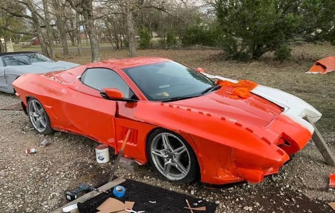 C8 Corvette rebodied 