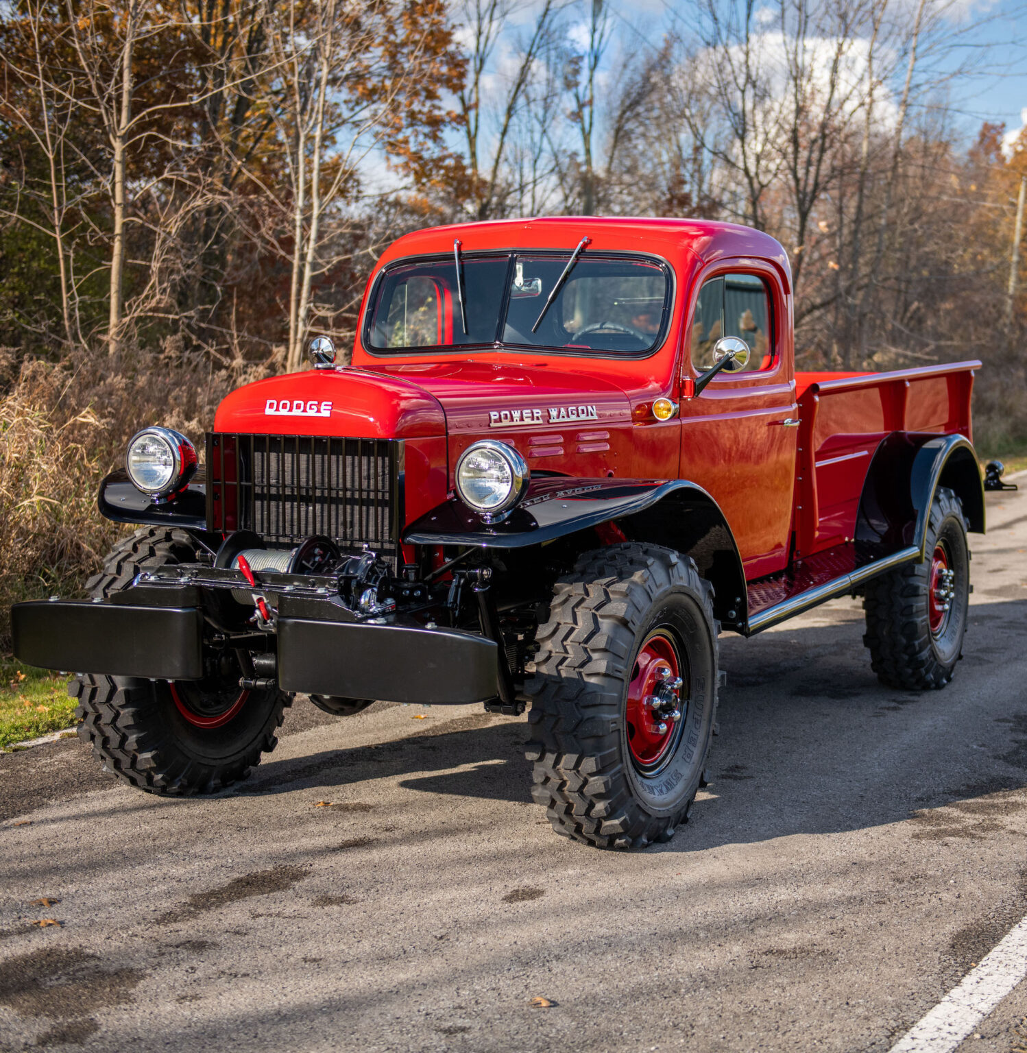 Front of a 1951 Power Wagon