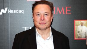 Elon Musk attending the TIME Person of the Year event in New York City