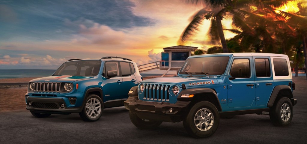2021 Jeep Wrangler and Renegade. The new Tornado I6 is rumored to fit in the Wrangler. | Stellantis