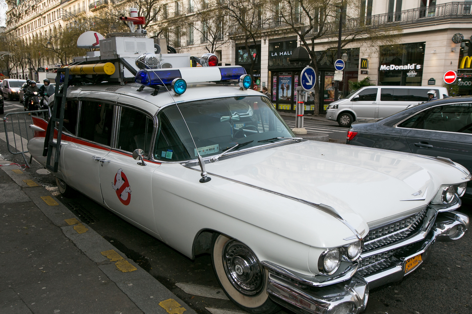 This 1959 Cadillac Series 62 is a Ghostbusters Ectomobile replica | Marc Piasecki/Getty Images