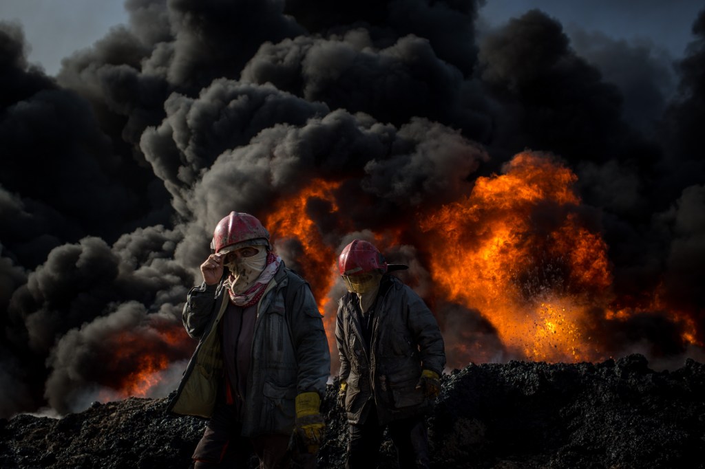 Iraqi oil well fires | Getty