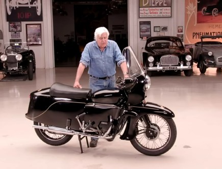 Jay Leno Rides A “Two-Wheeled Bentley”: A Vincent Black Prince