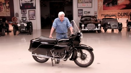 Jay Leno Rides A “Two-Wheeled Bentley”: A Vincent Black Prince