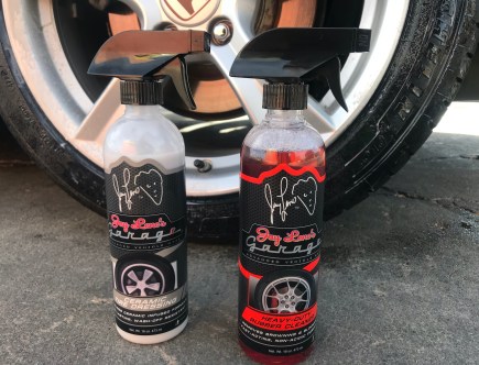 Jay Leno’s Garage Tire Shine Gives Your Tires a Wet Look Without The Mess