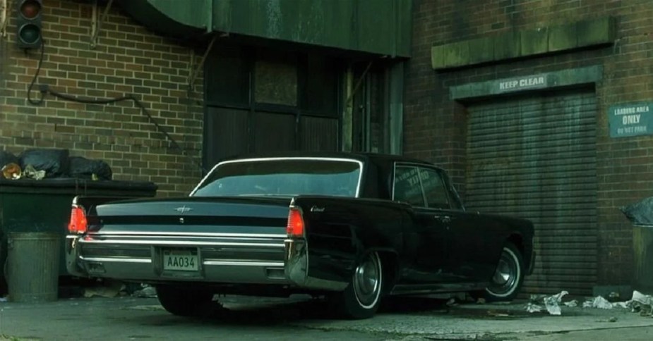 This sedan is from The Matrix movie | Warner Bros.