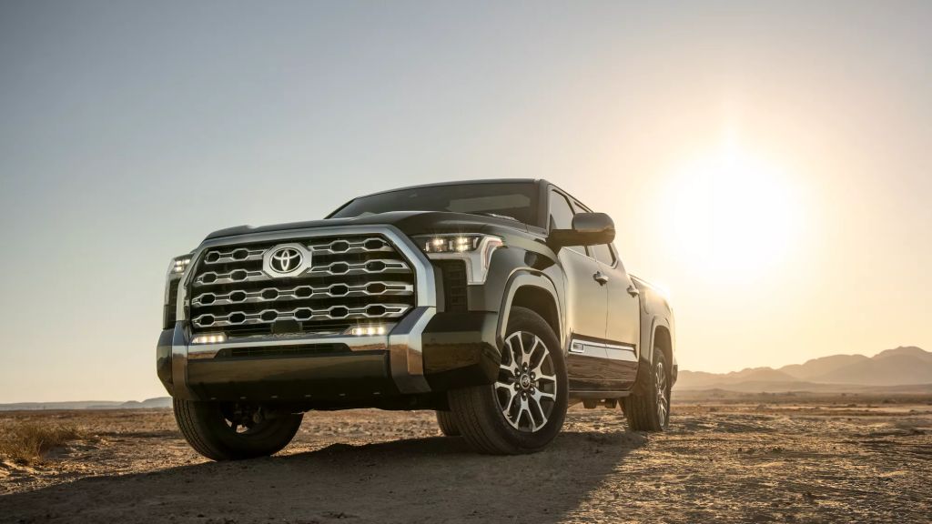 The new 2022 Toyota Tundra pickup truck offers diesel engine like performance. | Toyota