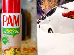 Cooking Spray Can Be Secret Weapon For Your Car This Winter