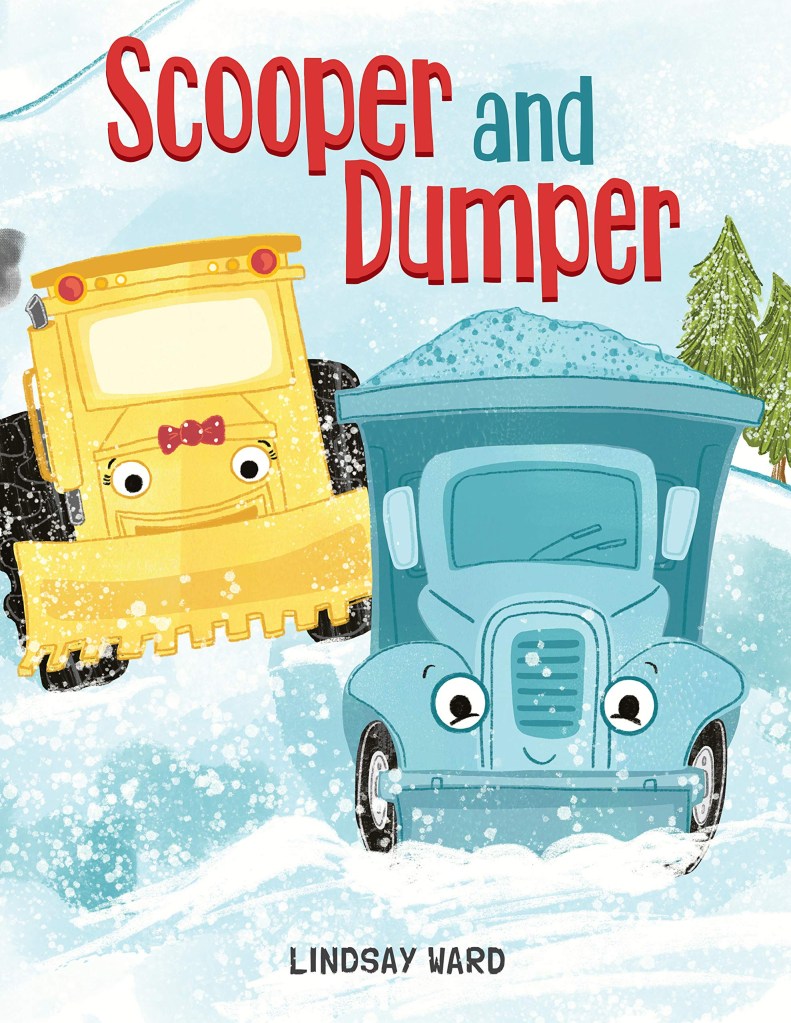 Scooper and Dumper car-themed children's book Christmas gift