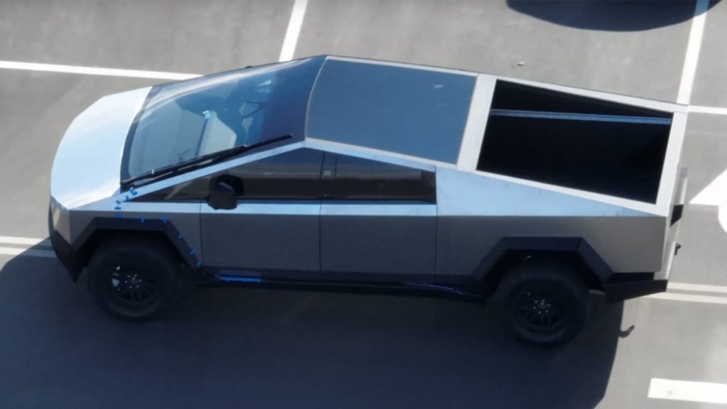 Tesla Cybertruck preproduction model 