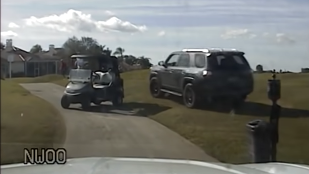 Watch Drunk Florida Woman Take the Drive of Her Life While Trashing a Golf Course in Wild Police Chase