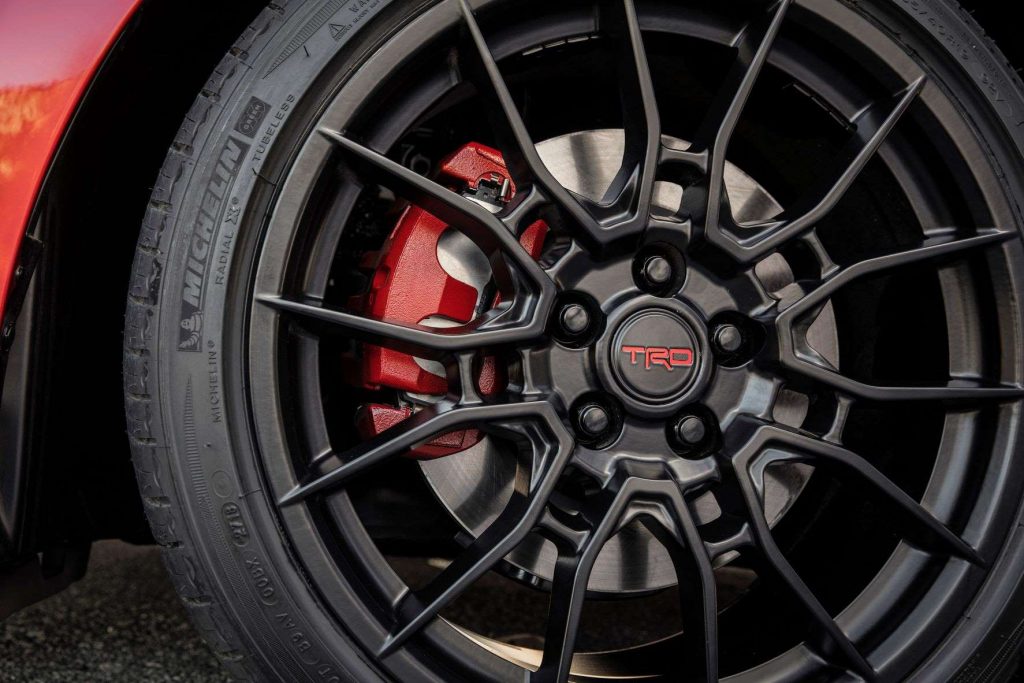 TRD wheel on 2021 Toyota Avalon TRD