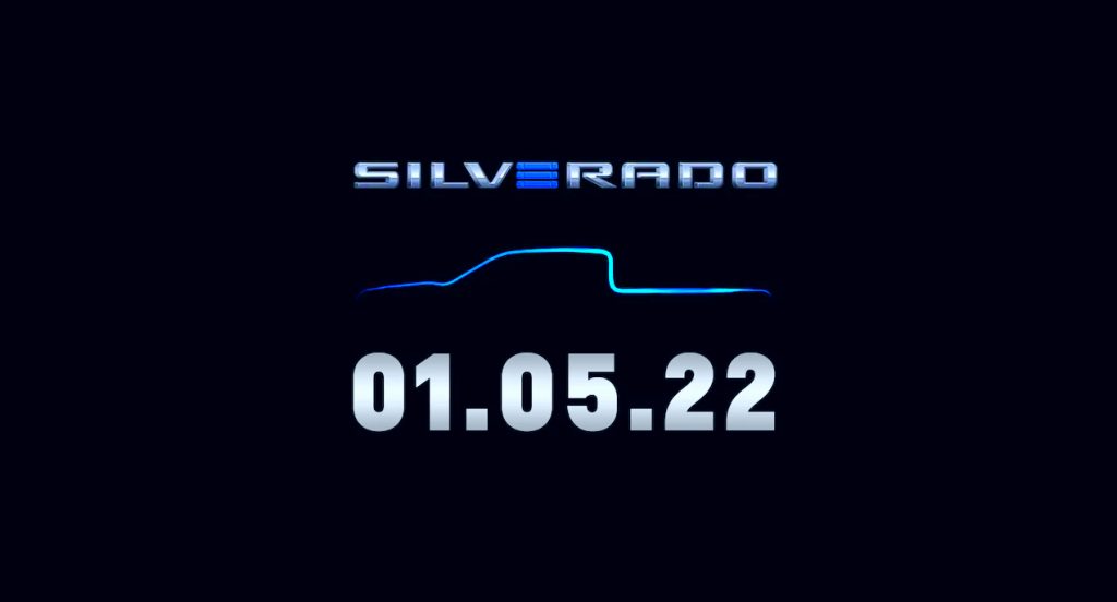 The Chevy Silverado will debut on January 5th, 2022.