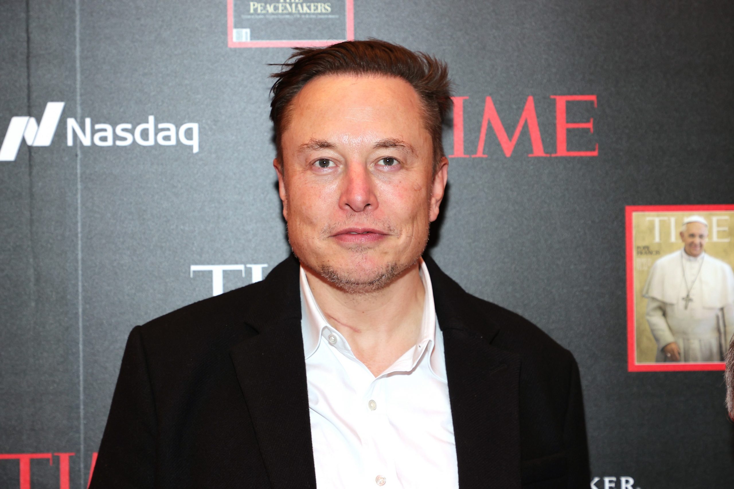 Tesla founder Elon Musk at a TIME gala event
