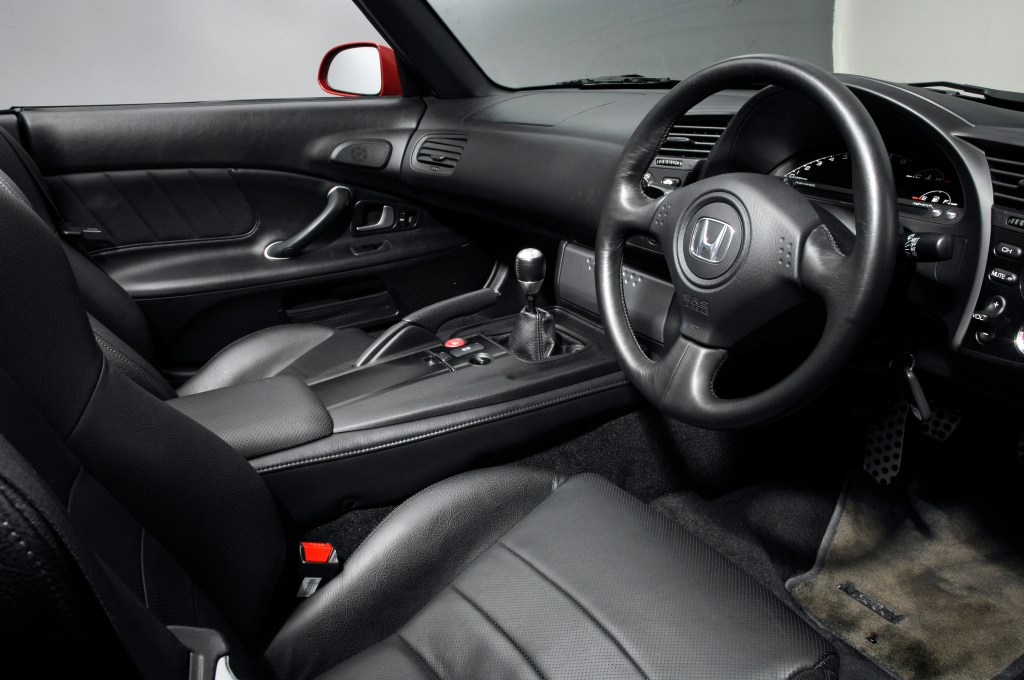 2007 Honda S2000 interior (JDM spec) 