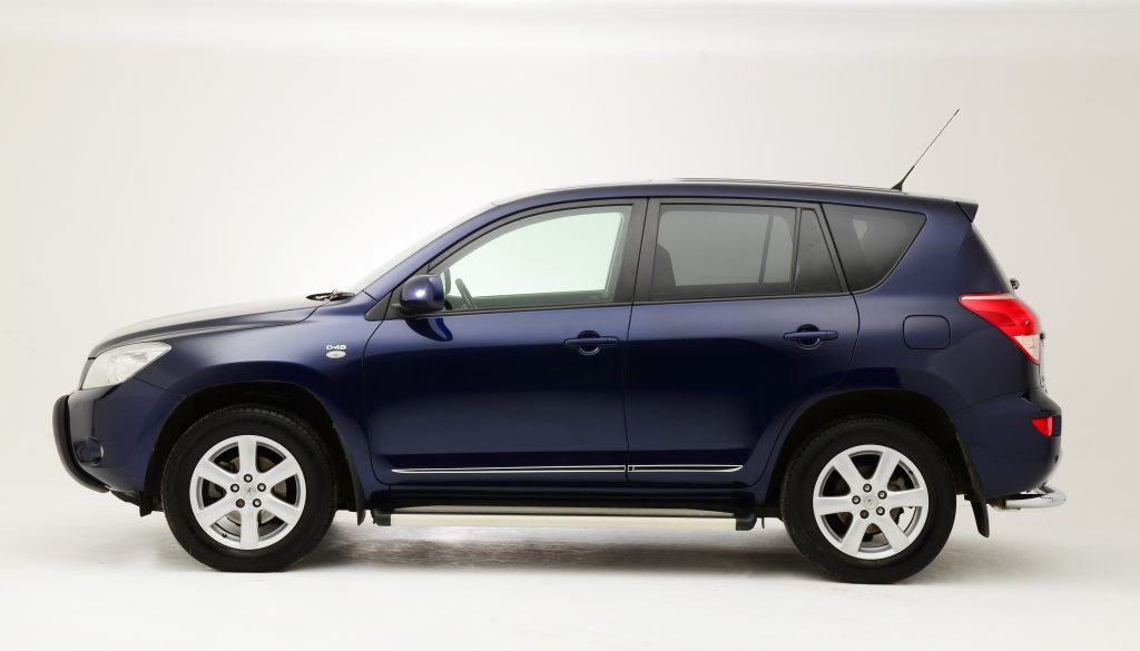 A 2008 Toyota RAV4, avoid buying this SUV because of its engine problems.