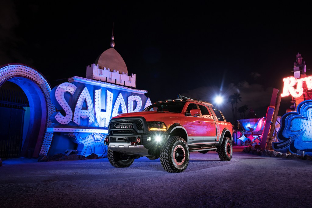 2016 Ram Macho Power Wagon Concept at the Las Vegas Neon Museum after SEMA | Stellantis