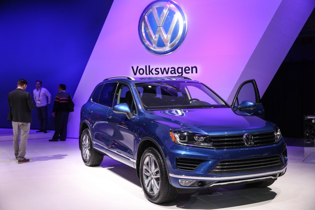 A 2016 Volkswagen Touareg, diesels are being sold for an outrageous price by some dealers, since they were never sold before.