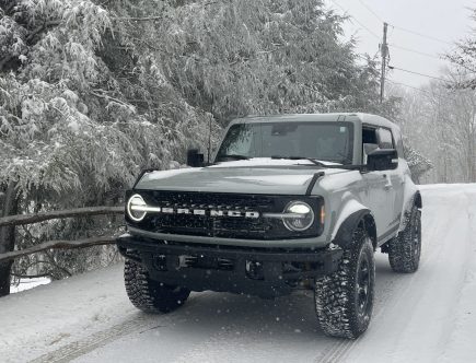 Surprise! Another Ford Bronco Got Filled With Snow