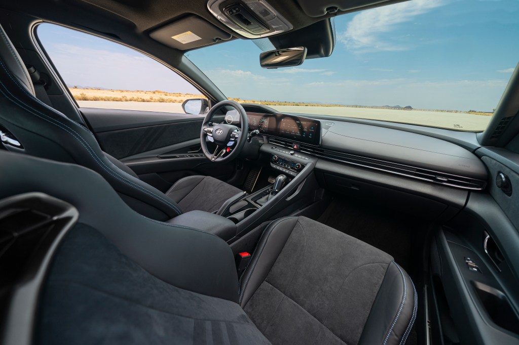 2022 Hyundai Elantra N interior