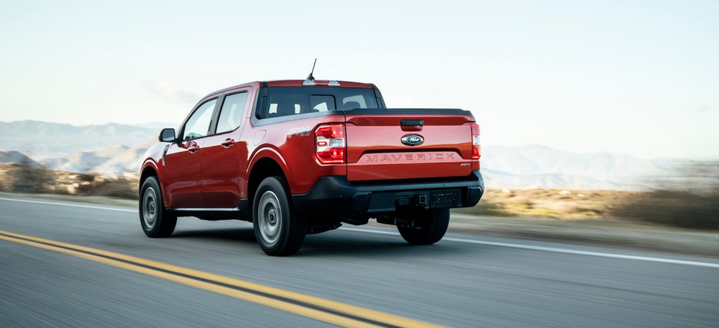 2022 Ford Maverick pickup truck, there are a few things Consumer Reports doesn't like about the 2022 Ford Maverick