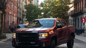 2022 GMC Canyon AT4 on Jones Street in NYC