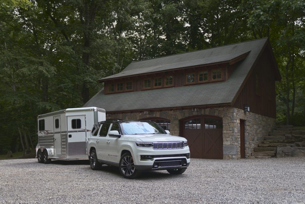 2022 Jeep Grand Wagoneer excels at towing | Stellantis