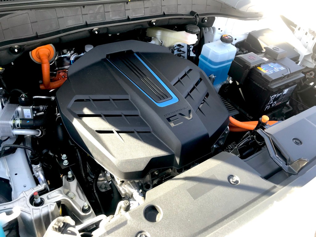 2022 Hyundai Kona Electric motor view