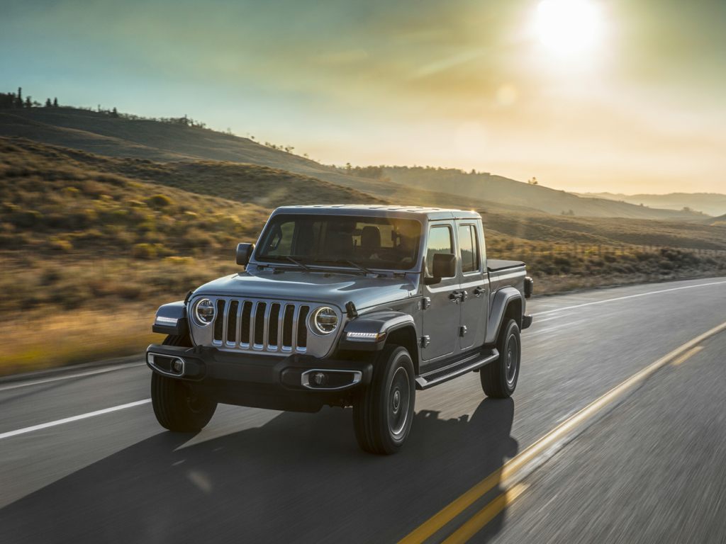 2022 Jeep Gladiator, one of two 2022 pickup trucks with a manual transmission