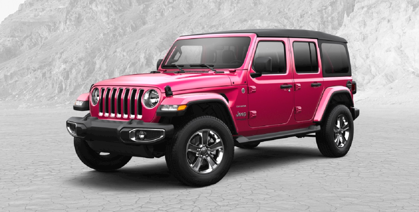 Even More Pink Jeep Wranglers Are Coming in 2022